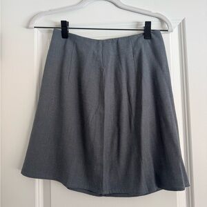 Princess Polly Gray Mini Skirt TALL